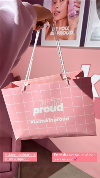 Skin Proud PR-tapahtuma